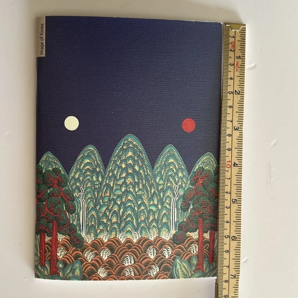 Korean Folk Painting Style Notebooks  YOU WILL RECEIVE 2.  BRAND NEW